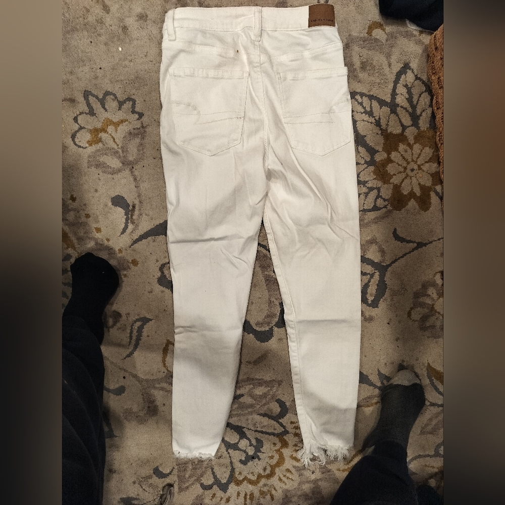 American Eagle white jeans